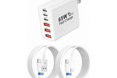 [ITmedia Mobile] 最大65W出力＆6台同時充電できるUSB充電器　40％オフで1500円以下に